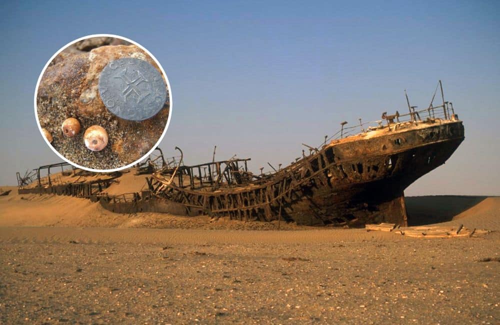 Nambian Desert Shipwreck @HIstoryCollection/Twitter.com