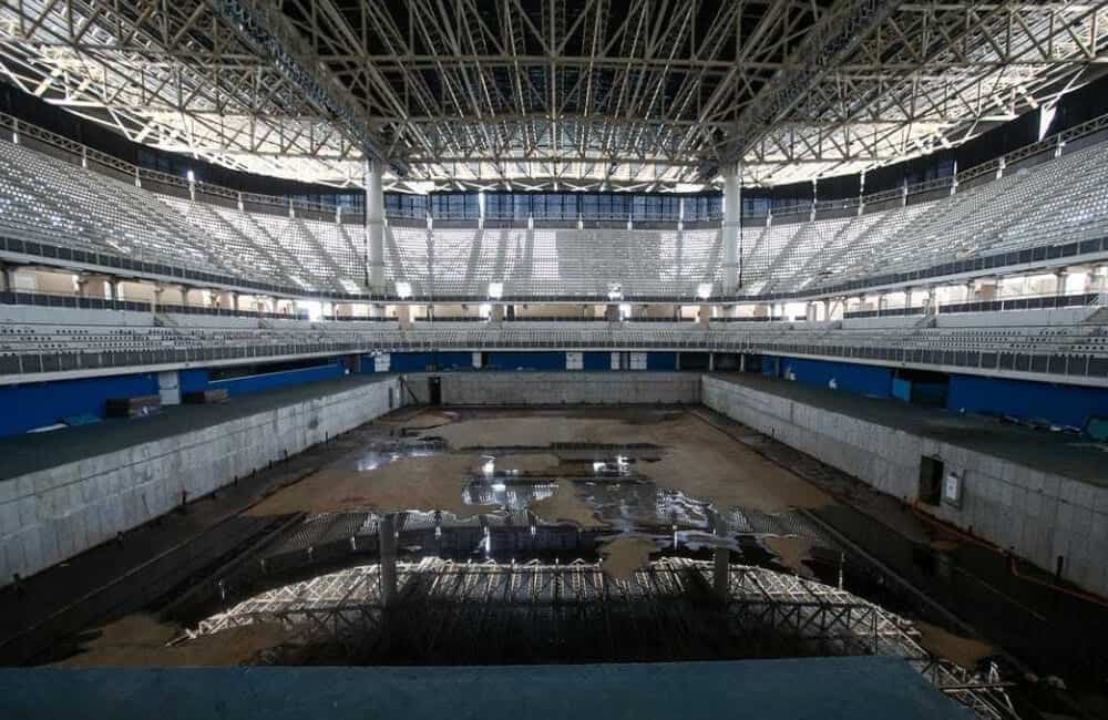 The Aquatics Stadium, Rio de Janeiro @Sufian Farrukh/Pinterest.com